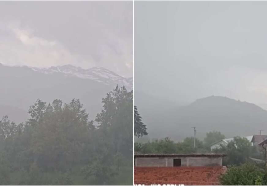 (VIDEO) OVOME SE NIKO NIJE NADAO Šar planina još uvijek pod snježnim pokrivačem, dok počinju ekstremne vrućine