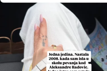 (FOTO) Nosi neobičnu priču: Ana Sević ima tetovažu koju je GODINAMA KRILA, evo kada je nastala