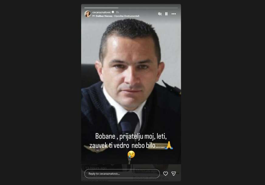 FOTO: CECA RAŽNJATOVIĆ/INSTAGRAM/SCREENSHOT