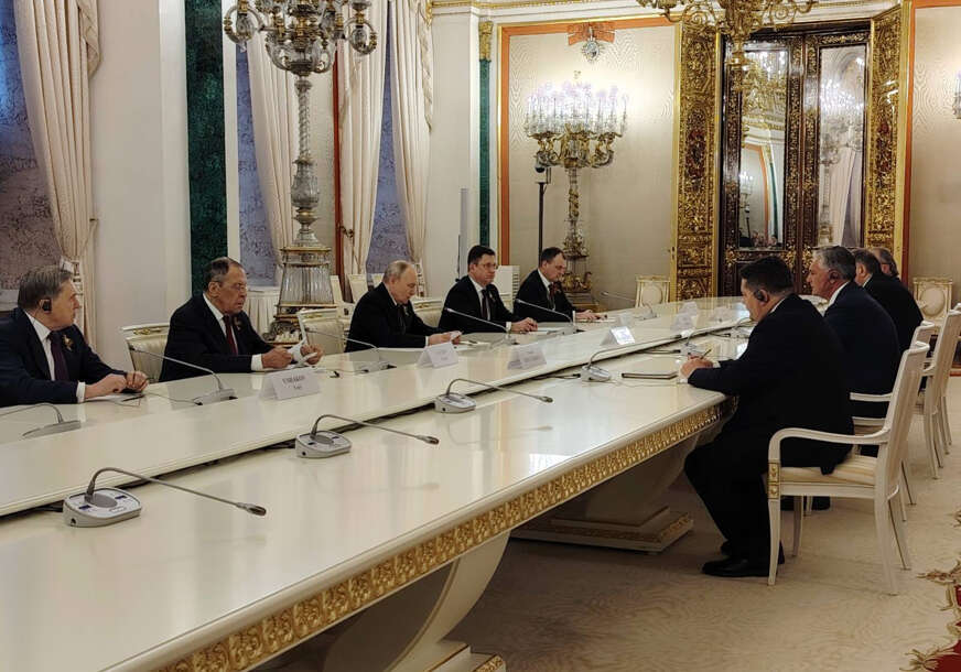 (FOTO) "Vijekovima gajimo prijateljske odnose" Delegacija Srpske na sastanku sa Putinom, Siniša Karan poslao jasnu poruku