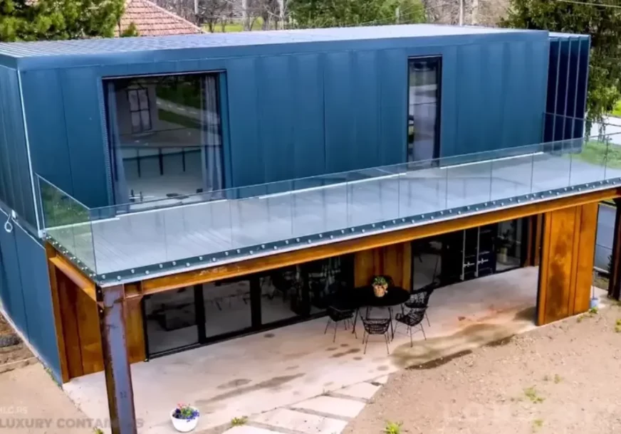 (VIDEO) ELEGANTNO I MODERNO Od 2 kontejnera dobio luksuznu kuću, unutrašnjost sve ostavila bez daha