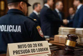 Ubacio novac u ROKOVNIK: Vozač iz Tešnja uhapšen zbog PODMIĆIVANJA POLICAJACA
