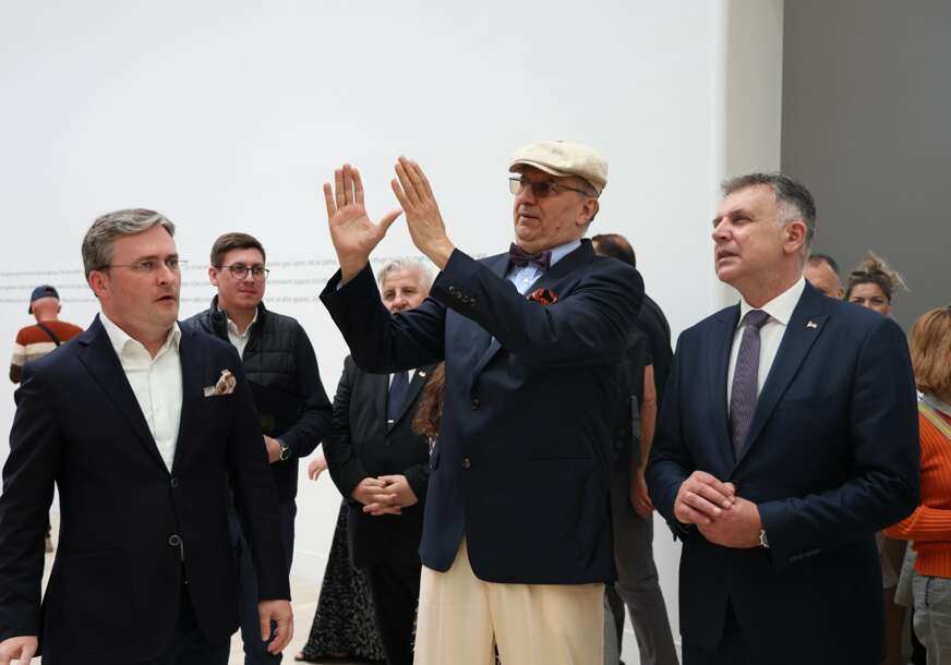 (FOTO) ISTORIJSKI TRENUTAK U VENECIJI Svečano otvoren Paviljon Srbije „Preko Golgote do Vaskrsenja“