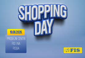 Shopping Day u FIS centrima: 19. JUN popust na cjelokupan asortiman