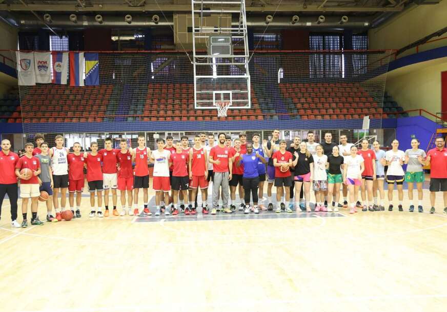 (VIDEO, FOTO) NBA i WNBA iskustvo stiglo u Banjaluku: Mladi košarkaši učili od američkih profesionalaca
