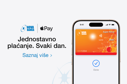 Jednostavniji i sigurniji način plaćanja: Nova banka donosi Apple Pay svojim korisnicima u Bosni i Hercegovini