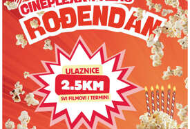 Repertoar od 11. do 17. juna: Cineplexx Palas časti za rođendan 13. juna CIJENA ULAZNICE 2,5 KM svi filmovi