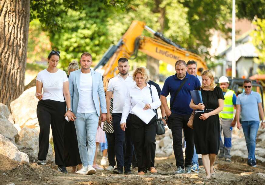 (FOTO) "Banjaluka dolazi do svoje rijeke, a riva postaje stvarnost" Stanivuković poručuje da će novo šetalište biti OAZA ZA UŽIVANJE