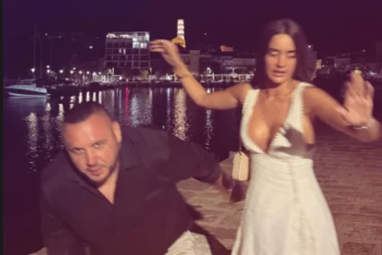 "NE BI ME IZDALA NIKADA" Filip Car objavio sliku sa Anđelom iz Hrvatske, ona u haljini bez brushaltera