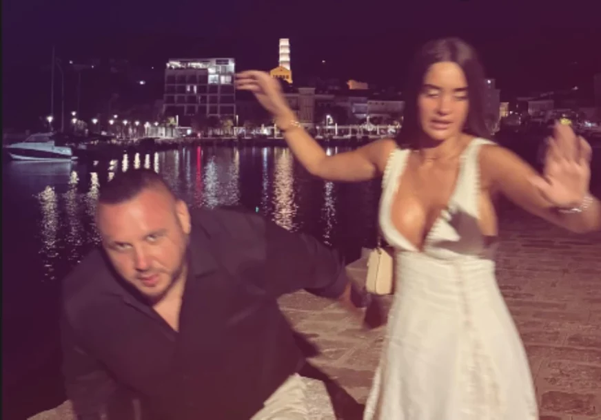 "NE BI ME IZDALA NIKADA" Filip Car objavio sliku sa Anđelom iz Hrvatske, ona u haljini bez brushaltera