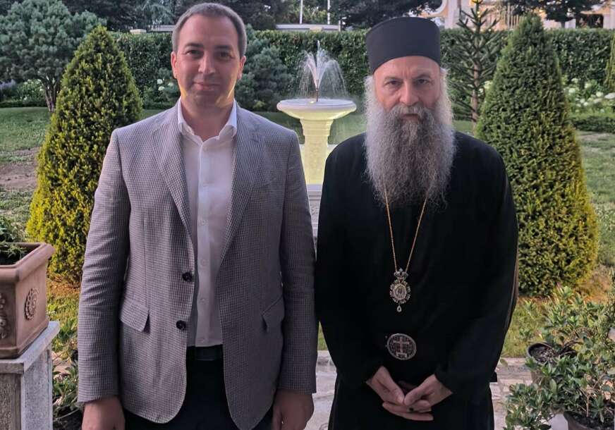 Zavjet čuvanja jedinstva srpskog naroda, vjere i tradicije: Selak razgovarao sa patrijarhom srpskim Porfirijem uoči Vidovdana