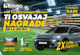 Glavni dobitak Cupra Formentor: Bingo pokrenuo veliku nagradnu igru “Bodrimo naše”