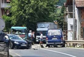 Policija na licu mjesta: Žestok sudar na putu Zvornik-Milići, veliki kolaps u saobraćaju