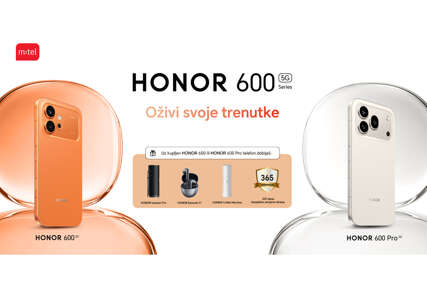 Fantastična HONOR 600 serija uz sjajne poklone u m:tel ponudi