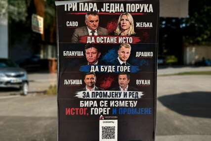 Od anonimnih plakata do jasnog političkog stava: Alternativa oblijepila Banjaluku, sada jasno poručili koga vide kao „promjenu“