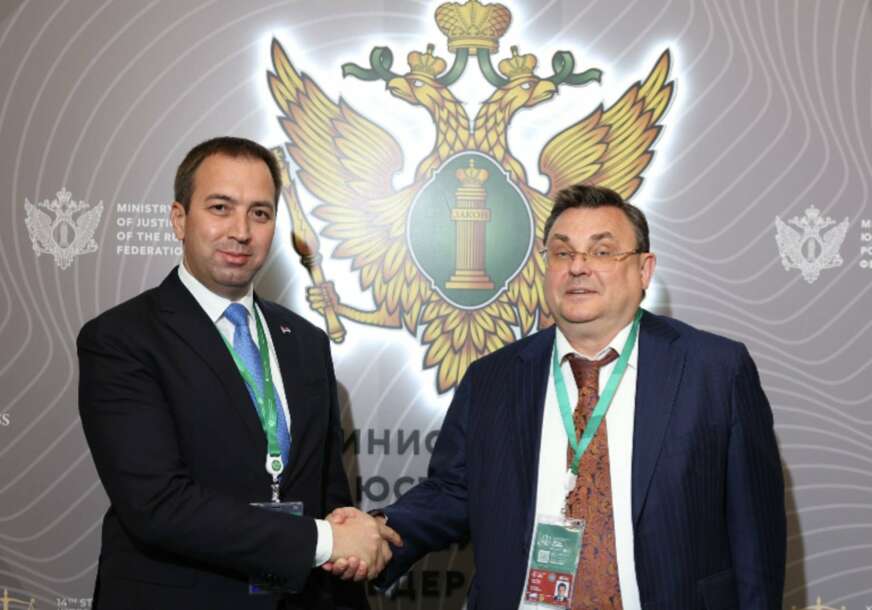 Jačanje institucionalnih veza: Ministar Selak razgovarao sa ministrom pravde Ruske Federacije