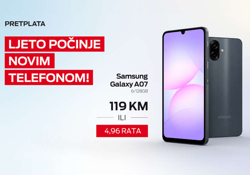 Ljeto počinje: Izaberite Galaxy A07 ili Redmi Note 15 Pro uz m:tel Travel tarife