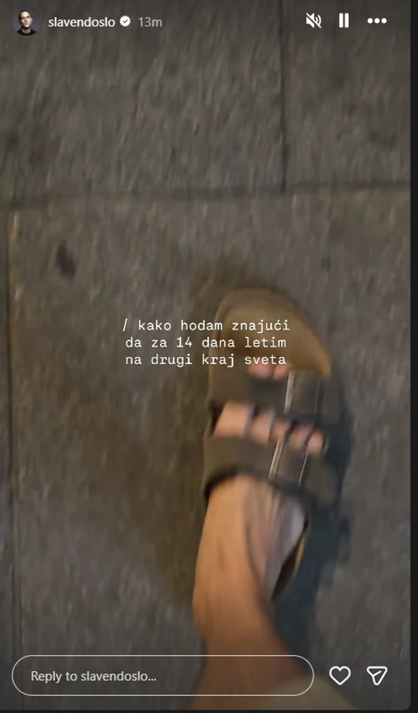 FOTO: SLAVENDOSLO/INSTAGRAM/SCREENSHOT

