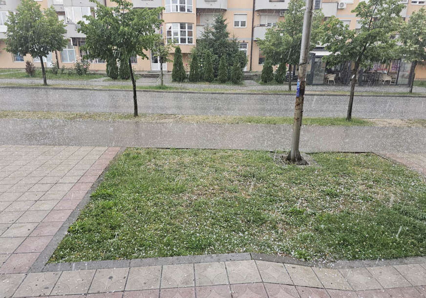 Grad bio veličine lješnika: Snažno nevrijeme pogodilo ovaj dio Srpske