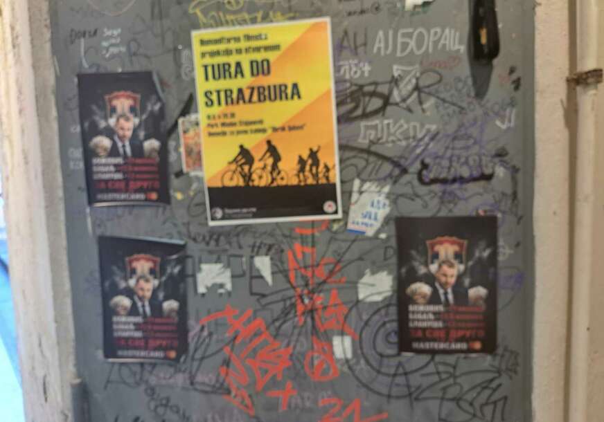 (FOTO) Usijala se politička atmosfera u Srpskoj: Banjaluka osvanula oblijepljena plakatima na kojima je Draško Stanivuković