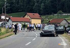 Policija izašla na teren: Saobraćajna nesreća na putu Bijeljina-Tuzla, ima povrijeđenih