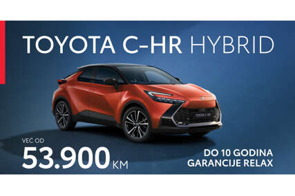 Toyota C-HR Hybrid: Spoj odvažnog dizajna i napredne tehnologije