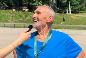 (VIDEO) Kad kažeš "mrzi me", sjeti se ovog djeda: Snimak Vlade (91) koji već 36 godina trči maratone postao hit na mrežama