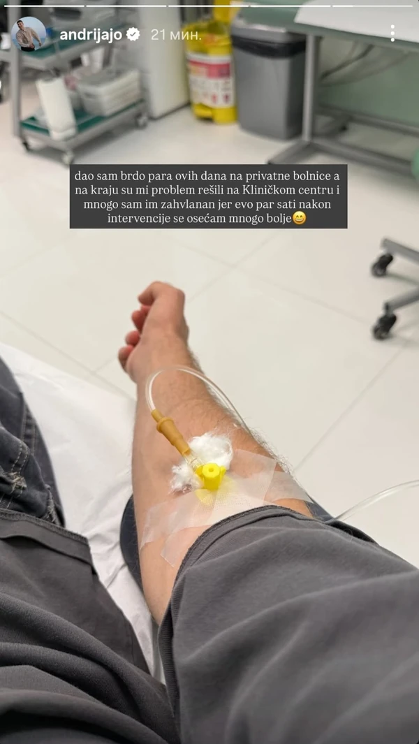 FOTO: ANDRIJAJO/INSTAGRAM/SCREENSHOT