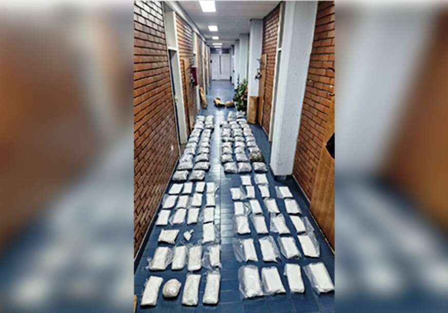 UHAPŠENI DILERI Zaplijenjeno više od 100 kilograma narkotika
