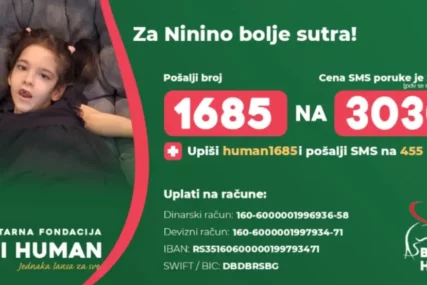 Malenoj Nini (10) potrebna je pomoć dobrih ljudi: Od rođenja vodi tešku bitku sa opakim bolestima