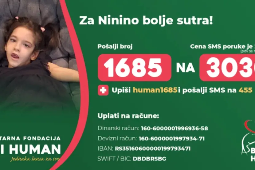 Malenoj Nini (10) potrebna je pomoć dobrih ljudi: Od rođenja vodi tešku bitku sa opakim bolestima