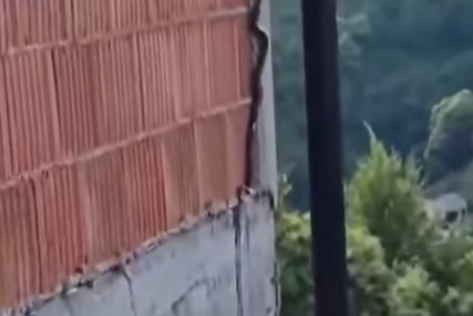 (VIDEO) Prizor je zastrašujući: Snimljena zmija kako se penje uz zid kuće