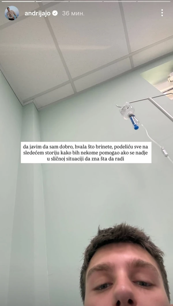 FOTO: ANDRIJAJO/INSTAGRAM/SCREENSHOT