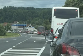 Saobraćajna nesreća u Ramićima: Apel na vozače da budu strpljivi, stvaraju se velike guže na izlazu iz Banjaluke