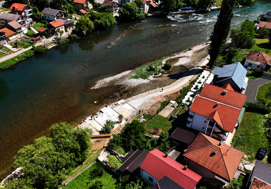 radovi uz Vrbas u Srpskim toplicama 