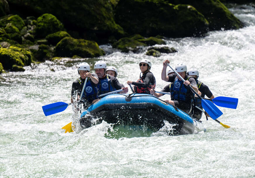 (FOTO) Rafting centar Kanjon: Tamo gdje rijeka spaja svijet
