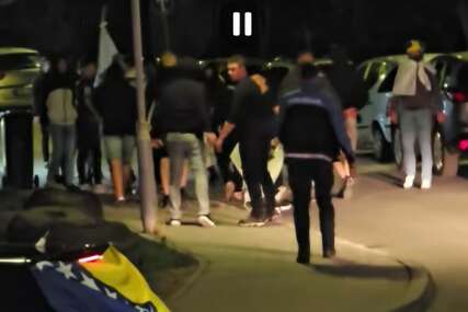 Slavlje na ulicama zamalo preraslo u nerede: Policija spriječila sukob navijača u Novom Travniku nakon utakmice BiH