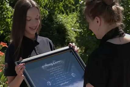 Kad god pogleda u nebo, sjetiće ih se: Razredna Marija od svojih đaka dobila najkreativniji poklon