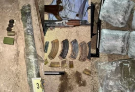 Akcija "Olimp" otkrila pravi arsenal: Policija zaplijenila kokain, kanabis, eksploziv i oružje, policija traga za jednom osobom