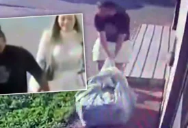 (VIDEO) Prije toga nasmijani ušli u zgradu: Isplivao snimak Turčina kako VUČE KOFER S TIJELOM ubijene Ruskinje