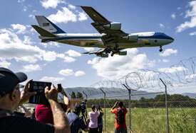 (VIDEO) "Stari avion je bio SRAMOTA ZA SAD" Prvi Trampov let novim Air Force One, koji mu je poklonio Katar
