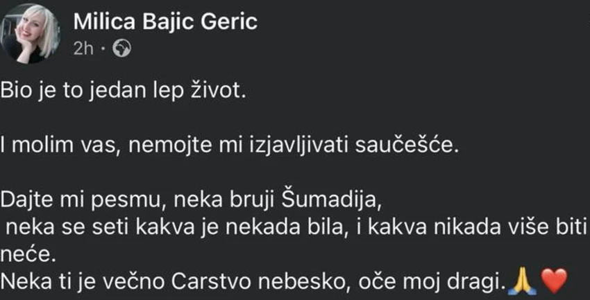 FOTO: FACEBOOK/SCREENSHOT