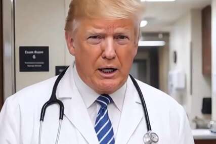 (VIDEO) DOKTOR TRAMP Objavio AI video, liječi svoje kritičare, među njima su i Robert De Niro i Džulija Roberts