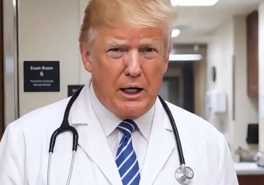 (VIDEO) DOKTOR TRAMP Objavio AI video, liječi svoje kritičare, među njima su i Robert De Niro i Džulija Roberts