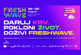 Freshwave poziva na dobrovoljno darivanje krvi: Darujte krv i preuzmite besplatnu ulaznicu za festival