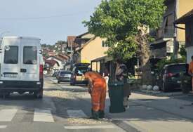 Nakon nevremena u Banjaluci: Ekipe odmah krenule u sanaciju štete na Laušu, uklanjaju nanose kamenja sa saobraćajnica