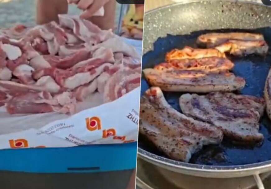 (VIDEO) "Svašta sam vidio, ali ovo još nisam" Turisti nasred plaže u Grčkoj raspalili roštilj, pa zapalili region