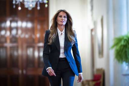 ŽIVOT U STRAHU OD MELANIJE Tramp izvrnuo svijet naglavačke, ali u Bijeloj kući ona nosi pantalone