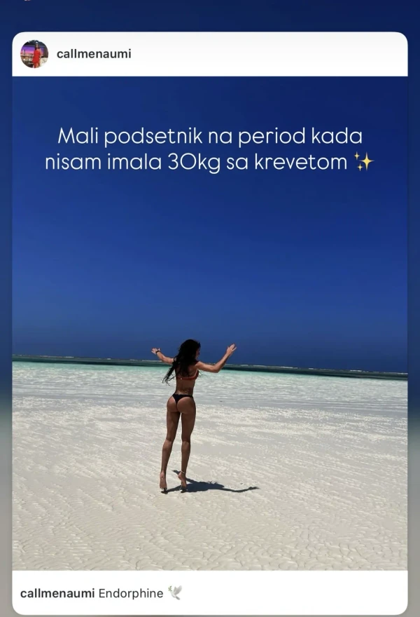 FOTO: CALLMENAUMI/INSTAGRAM/SCREENSHOT

