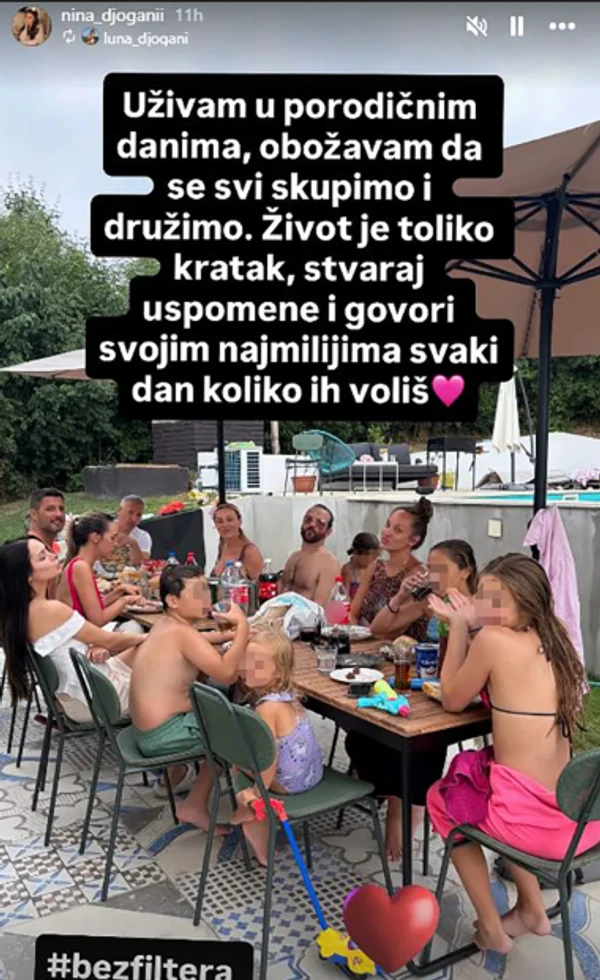FOTO: NINA_DJOGANII / INSTAGRAM/SCREENSHOT